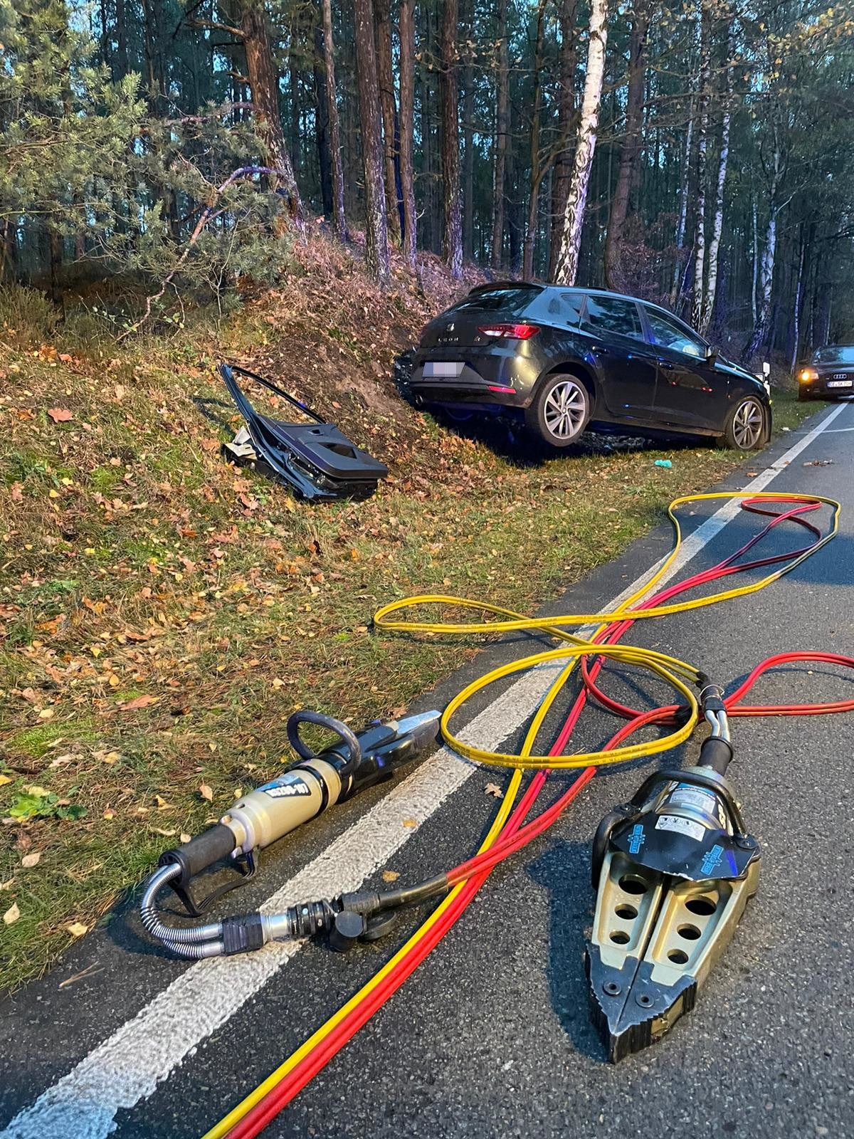verunfallter PKW